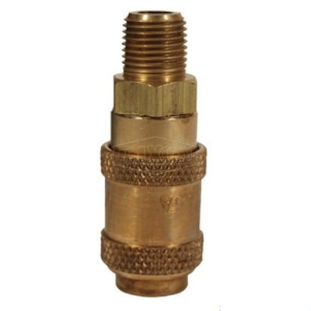 Dixon A Series Astronautics High Pressure Quick Disconnect Coupler, 1/8-27 Nominal, Quick Disconnect Coupl 2AM1-B